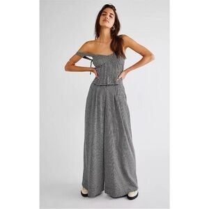 Free People Josie Houndstooth Set